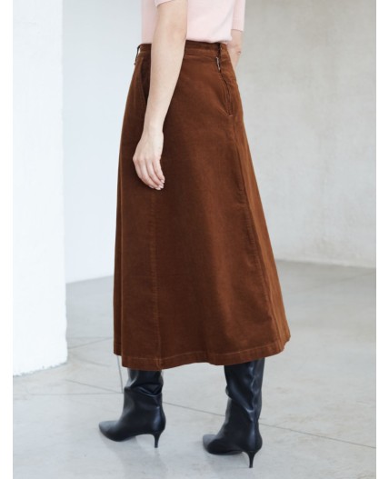 Юбка женская светло-коричневый