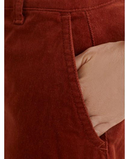 Юбка женская терракотовый