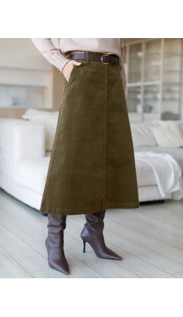 Юбка женская хаки