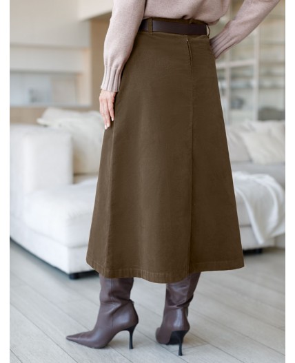 Юбка женская хаки