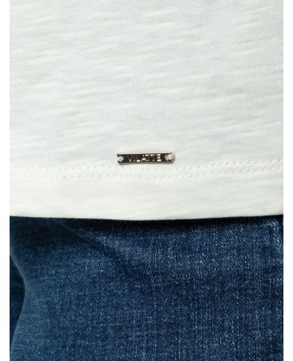 Футболка женская молочный