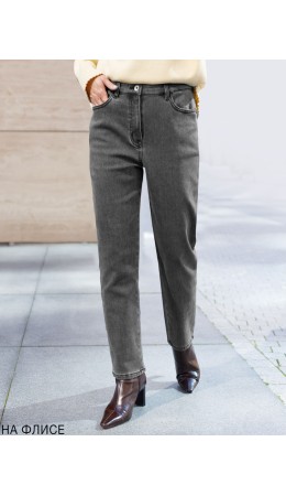 Джинсы женские серый