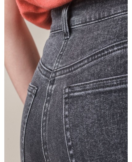 Джинсы женские серый