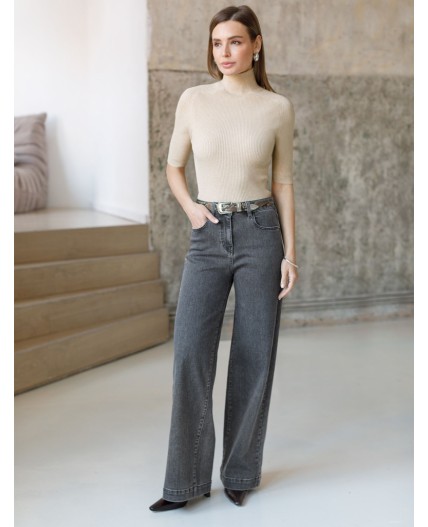 Джинсы женские серый