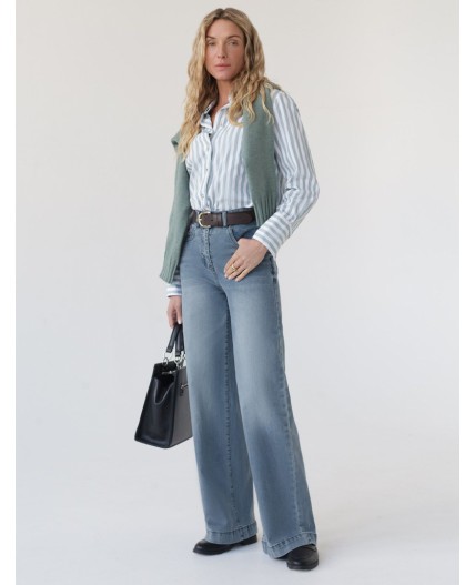 Джинсы женские синий