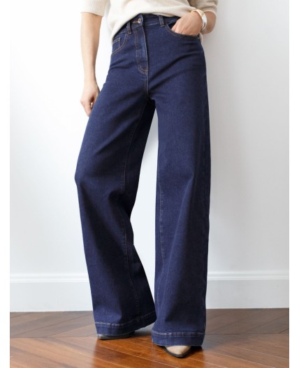Джинсы женские темно-синий