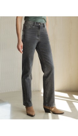 Джинсы женские серый