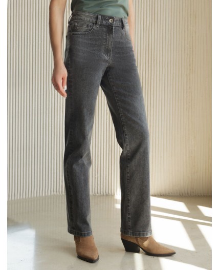 Джинсы женские серый