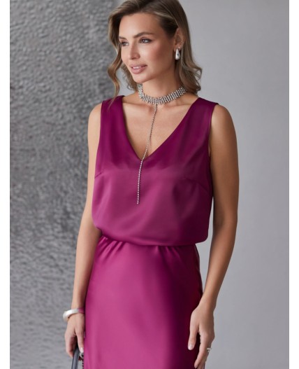 Топ женский бургунди