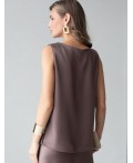 Топ женский кофейный