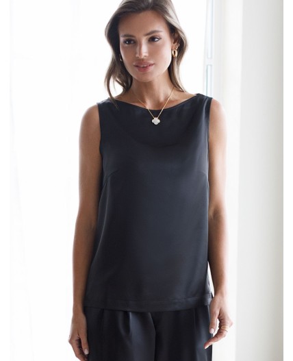 Топ женский черный