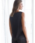Топ женский черный
