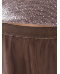 Юбка женская кофейный