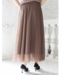 Юбка женская кофейный