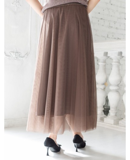 Юбка женская кофейный