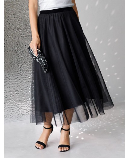 Юбка женская черный