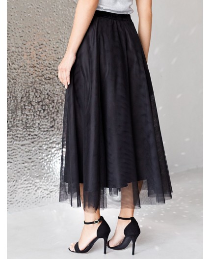 Юбка женская черный