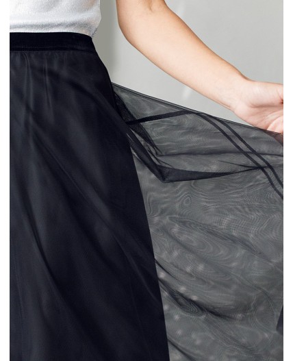 Юбка женская черный