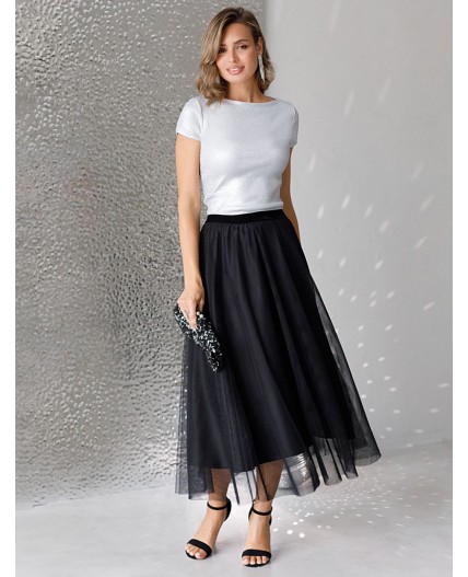 Юбка женская черный