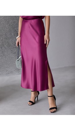 Юбка женская бургунди