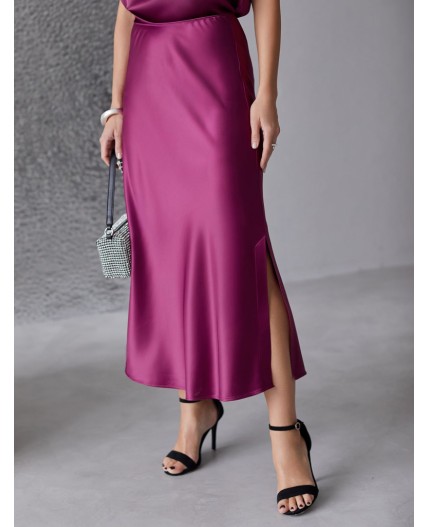 Юбка женская бургунди