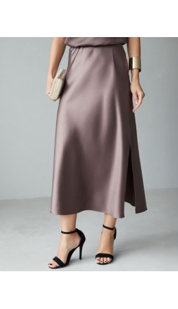 Юбка женская кофейный