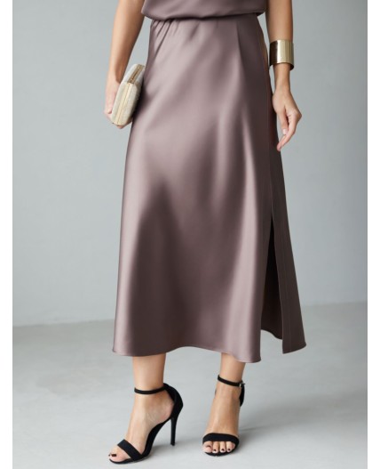 Юбка женская кофейный