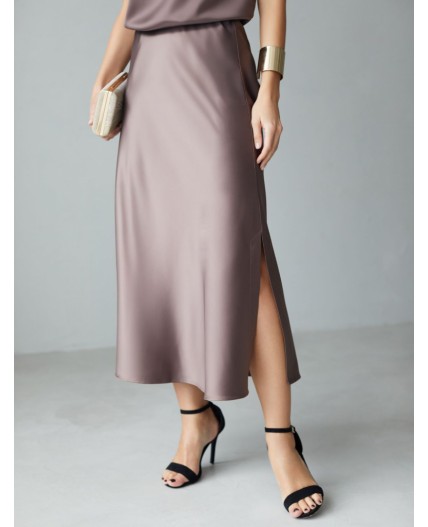 Юбка женская кофейный