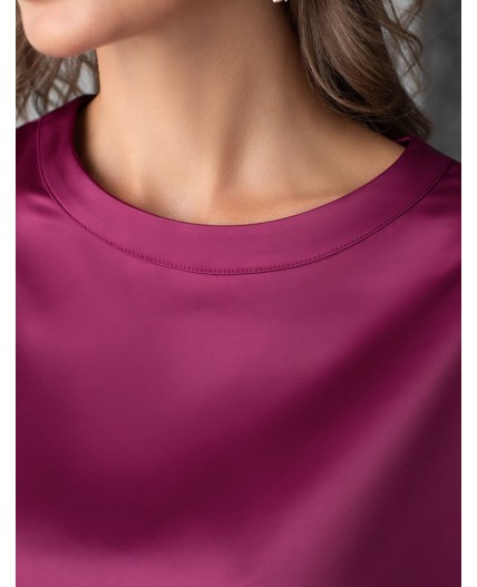 Блузка женская бургунди