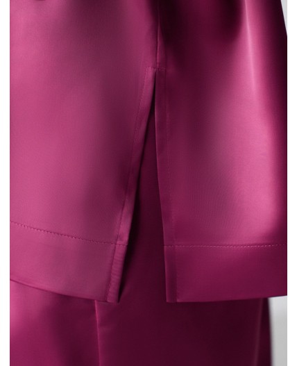 Блузка женская бургунди