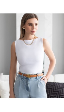 Топ женский белый