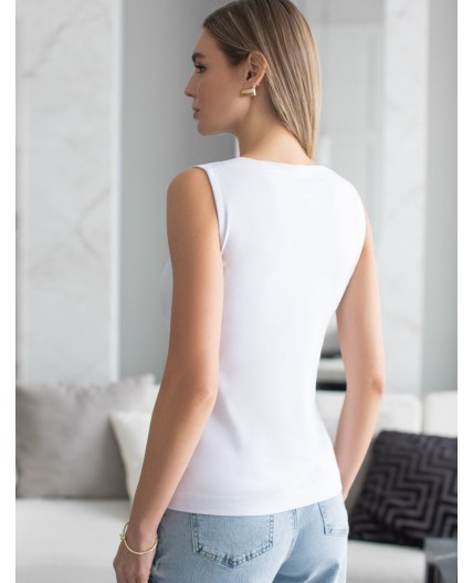 Топ женский белый