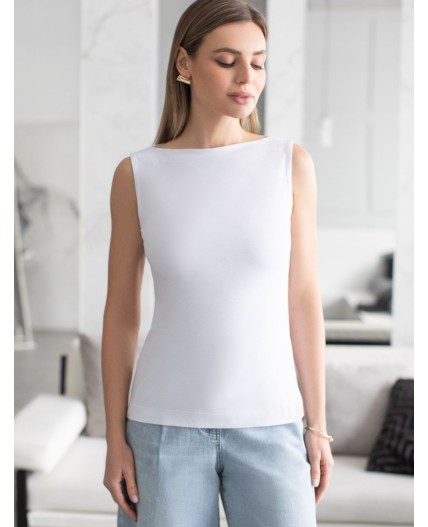 Топ женский белый