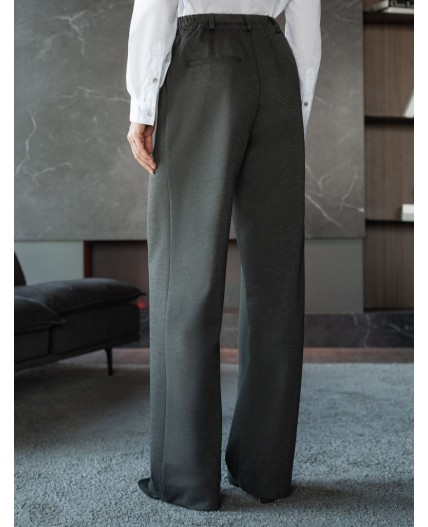 Брюки женские серый меланж