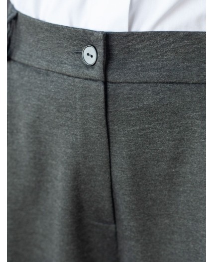 Брюки женские серый меланж