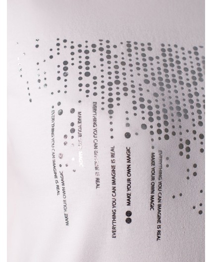 Футболка женская белый_дождь