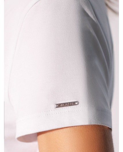 Футболка женская белый_дождь