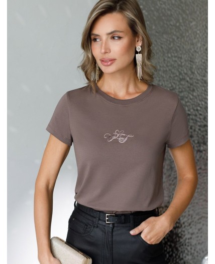 Футболка женская кофе_vilatte