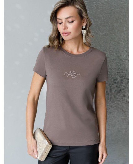 Футболка женская кофе_vilatte