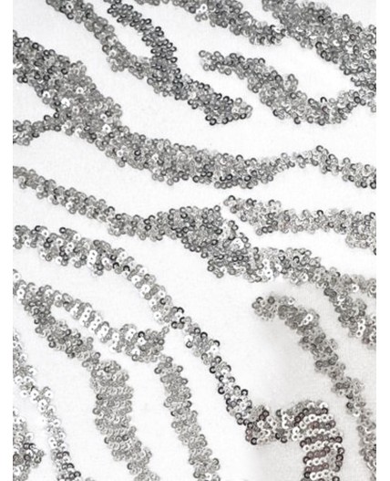 Футболка женская белый_зебра