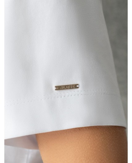 Футболка женская белый_зебра