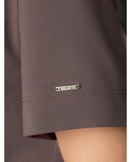 Футболка женская кофе_рыба