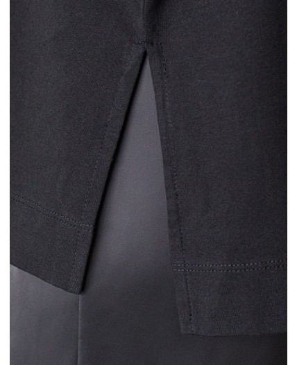 Футболка женская черный_пайетки