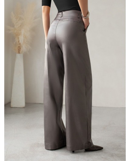 Джинсы женские темно-серебряный