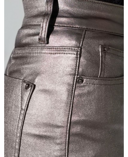 Юбка женская темно-серебряный