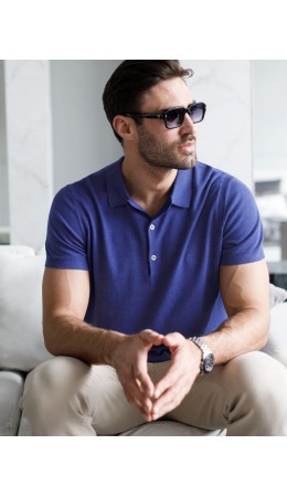 Джемпер мужской синий