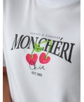 Футболка женская белый_moncheri