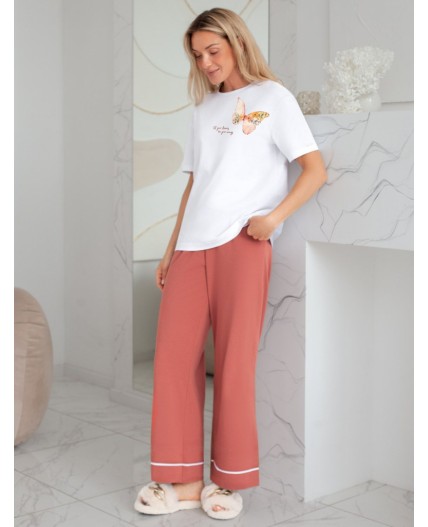 Футболка женская белый_wings