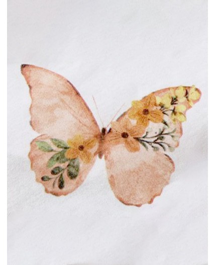 Футболка женская белый_wings