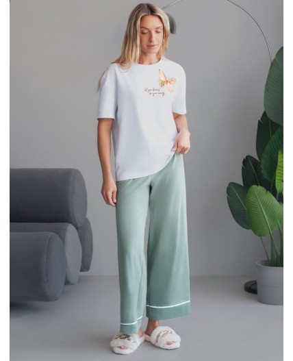 Футболка женская белый_wings